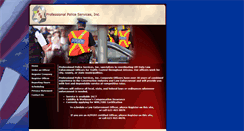 Desktop Screenshot of professionalpoliceservices.com